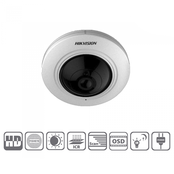 Camera HD-TVI HIKVISION DS-2CC52H1T-FITS 5.0MP