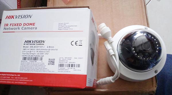 Hikvision DS-2CD1101-I tiêu chuẩn chống va đập, chống nước