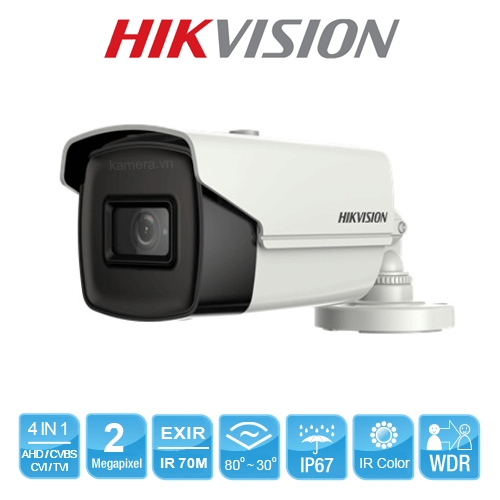Camera Thân HDTVI Hikvison DS-2CE19D3T-IT3ZF 2MP