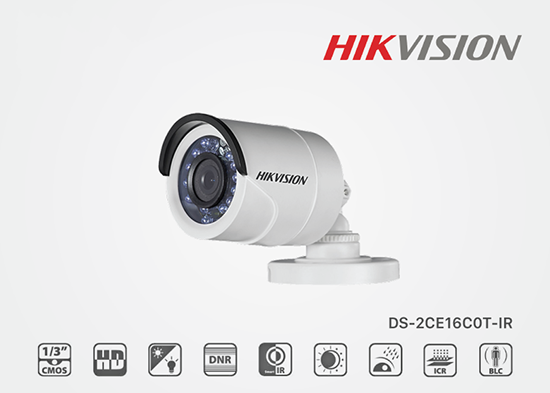 Camera TVI Hikvision DS-2CE16C0T-IR công nghệ tiên tiến hiện đại