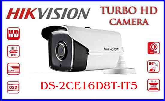 Camera HD-TVI 4.0 Hikvison DS-2CE16D8T-IT5 2MP