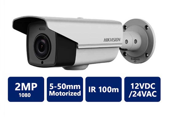 Hikvision DS-2CE16D9T-AIRAZH dạng thân màu trắng ưa nhìn