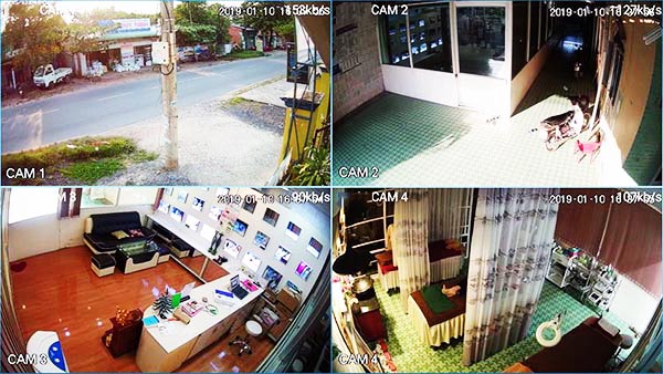 Hình ảnh camera quan sát luôn rõ nét đến từng chi tiết