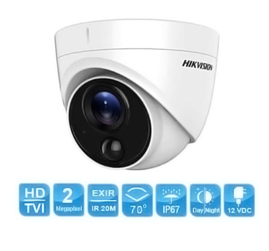 Camera Dome Hikvision DS-2CE71D0T-PIRL 2MP