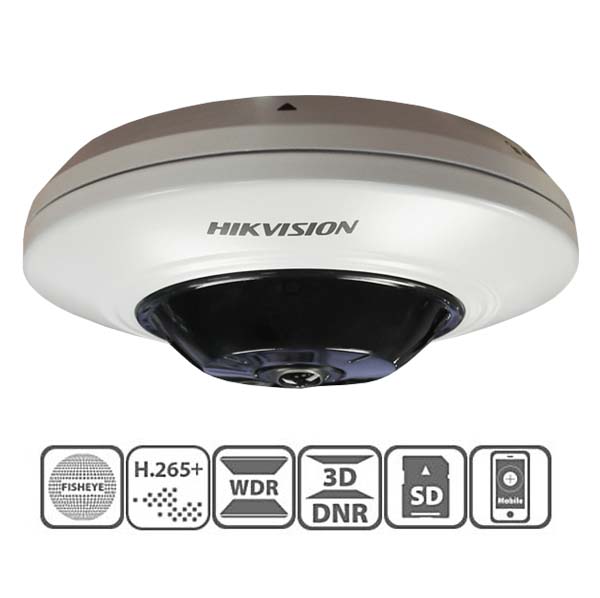 Hikvision DS-2CD2955FWD-IS nhỏ gọn nhưng nhiều tính năng hiện đại