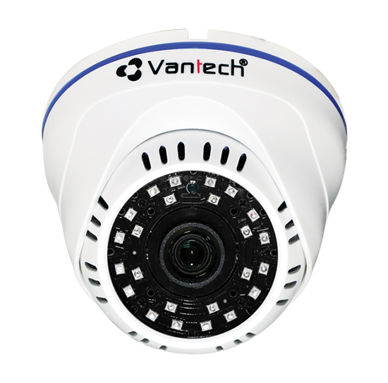 Camera Dome AHD Hồng Ngoại 2.0 Megapixel Vantech VP-114D