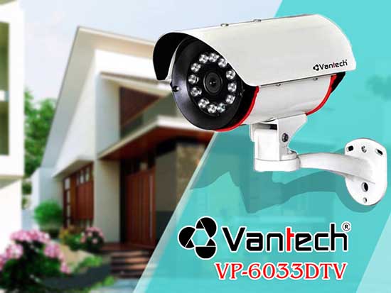 Camera VANTECH VP-6033DTV  sở hữu các tính năng công nghệ thông minh mới nhất của hãng Vantech