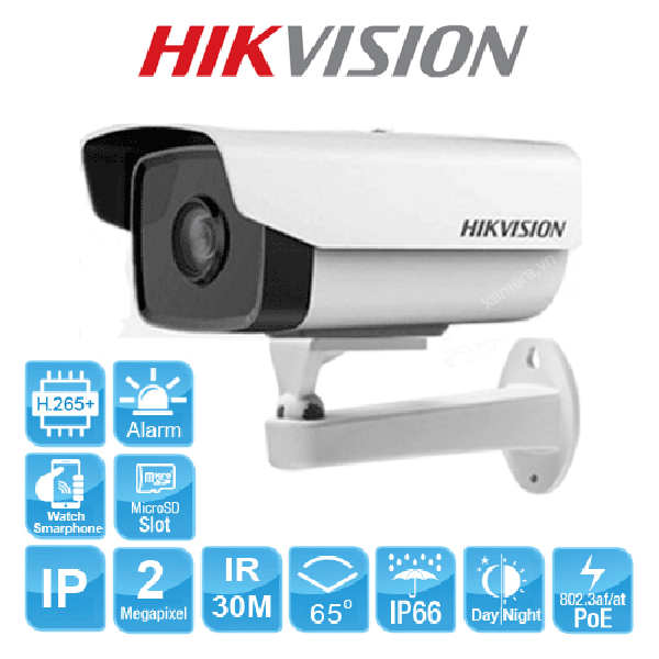 Hikvision DS-2CD2T21G0-IS với nhiều tính năng hiện đại