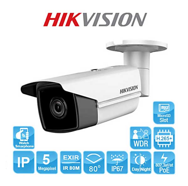 Camera Hikvision DS-2CD2T55FWD-I8  5 megapixel phiên bản nâng cấp mới nhất