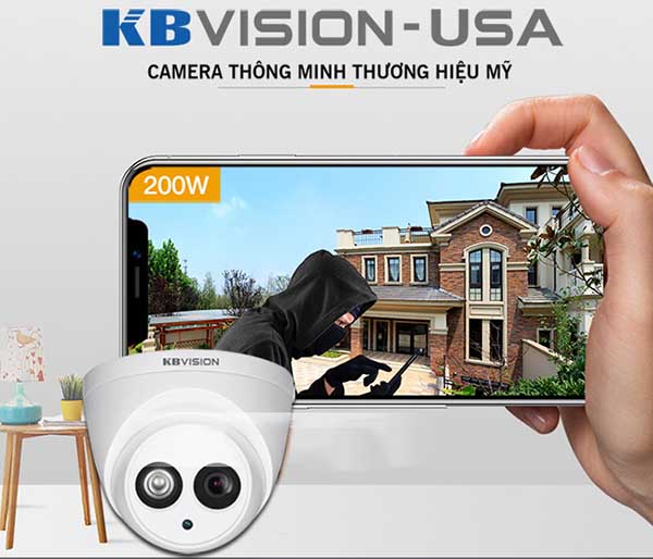 KBVision KX-2004CA luôn cung cấp hình ảnh căng mượt, sắc nét, sinh động