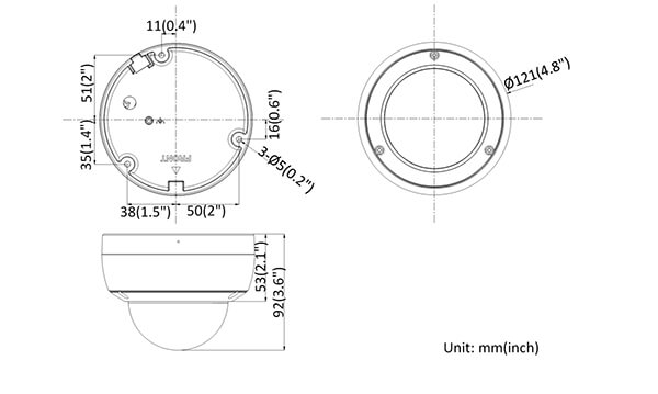 Bảng thiết kế Camera Hikvision DS-2CD2143G0-IU đầy đủ, hiện đại