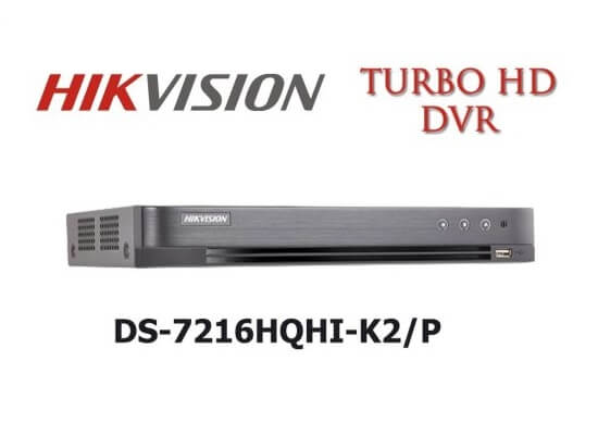 Đầu ghi hình Hikvision DS-7216HQHI-K2 là đầu ghi hình Turbo 4.0 thuộc thế hệ mới