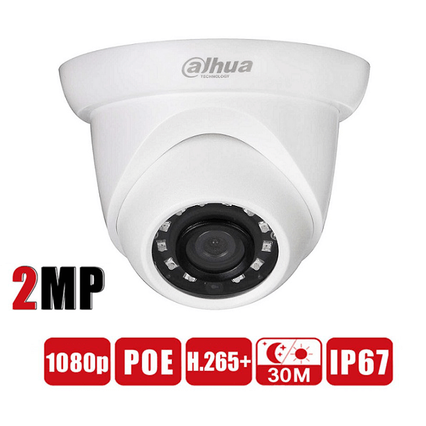 Camera IP Dome 2.0MP Dahua IPC-HDW1230SP-S2