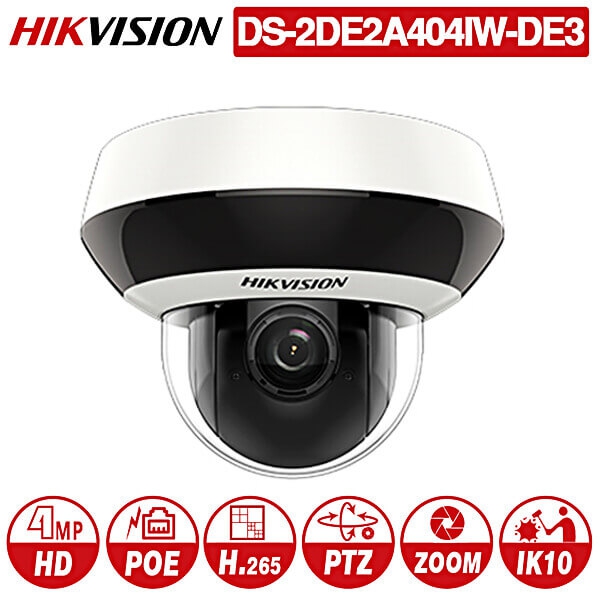 Camera IP Mini PTZ 4.0 mp Hikvision DS-2DE2A404IW-DE3