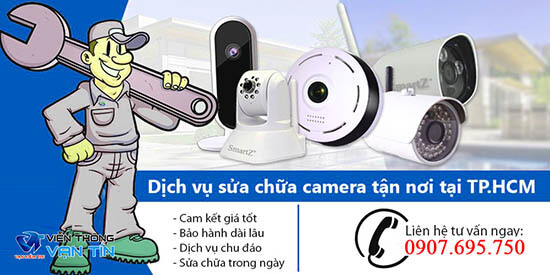 Vạn Tín cung cấp dịch vụ sửa chữa camera quan sát TpHCM uy tín, chất lượng, giá rẻ tận nhà