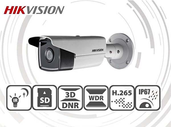 Camera IP Thân Ống Chuẩn H.265+ Hikvision DS-2CD2T23G0-I8 siêu phẩm ban đêm