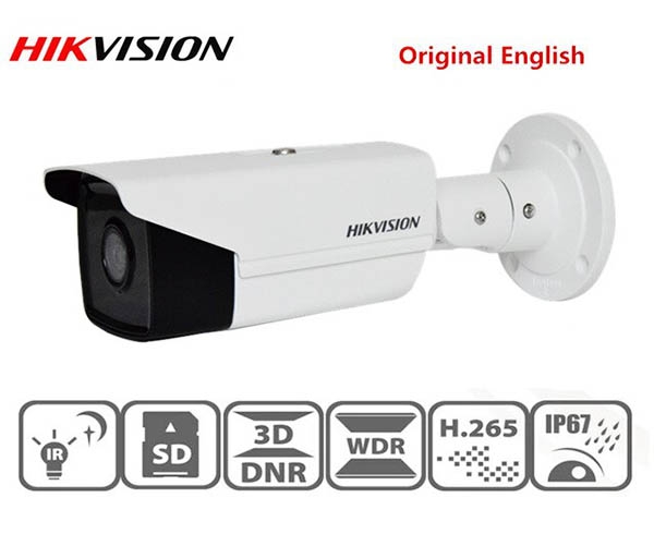 Camera IP Thân Hikvision DS-2CD2T43G0-I5 có độ phân giải cao 4megapixel