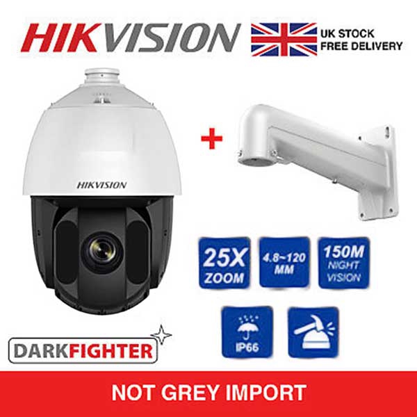 Camera IP Speed Dome PTZ 4MP DS-2DE5432IW-AE siêu phẩm dành cho khu công nghiệp