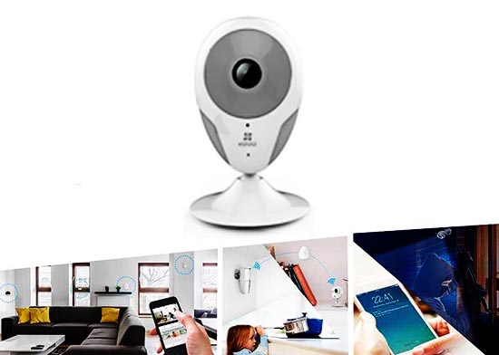 Video sắc nét 720P và ống kính góc rộng, quan sát mọi lúc mọi nơi