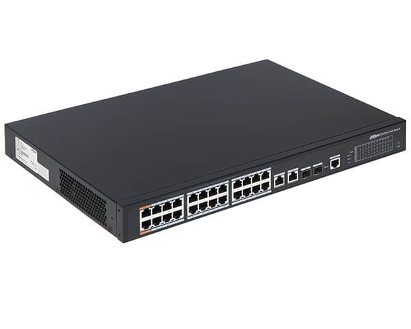 Switch PoE 2 Lớp 24 Port Dahua PFS4226-24ET-240