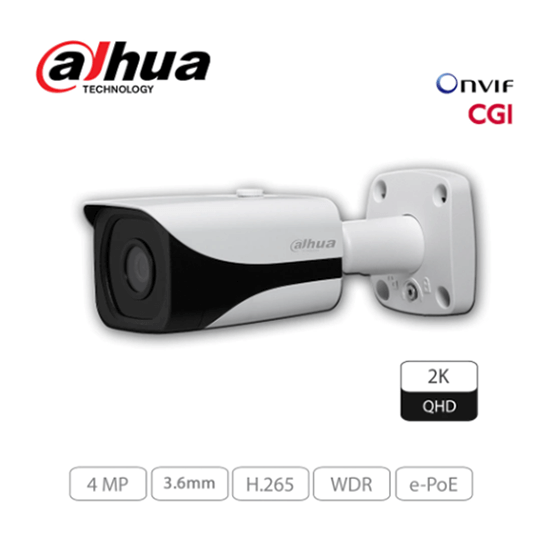 Camera IP 4.0 MP Starlight+ePoE Dahua IPC-HFW4431EP-SE