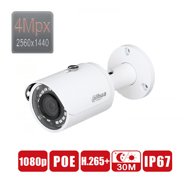 Camera IP Thân mini 4.0 MP Lite Dahua IPC-HFW1431SP