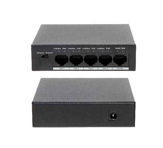 Switch PoE hai lớp 5 Port Dahua PFS3005-4ET-36