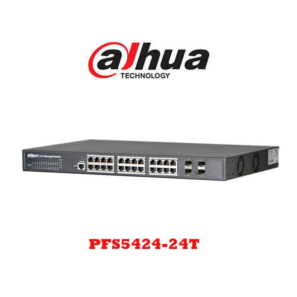 Switch 24 Port Gigabit Dahua PFS5424-24T