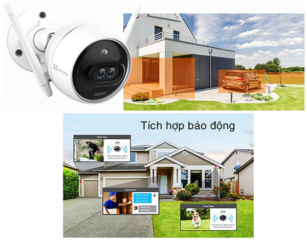 EZVIZ C3X tính năng thông minh, chủ động bảo vệ những khu vực quan trọng