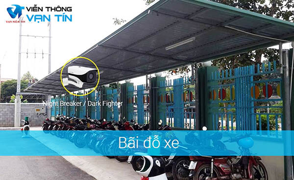 Lắp đặt camera giám sát khu vực nhà để xe