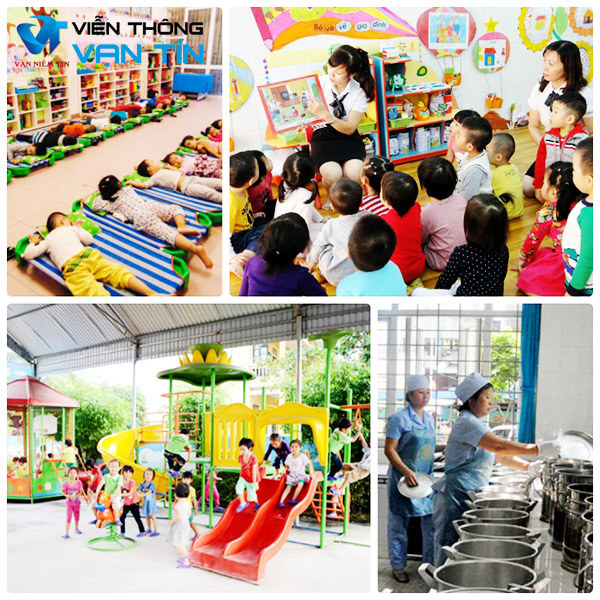 Những Vị Trí Trong Trường Mần Non / Nhà Trẻ Cần Lắp Đặt Camera Giám Sát