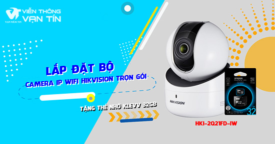 Lắp Đặt Trọn Gói Camera Wifi Robot Hikvision HKI-2Q21FD-IW