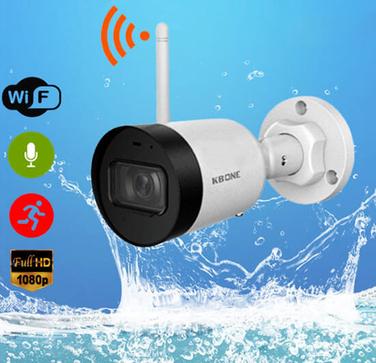 Camera IP Wifi 2.0 Megapixel KBVISION KBONE KN-2001WN chống nước hoàn hảo