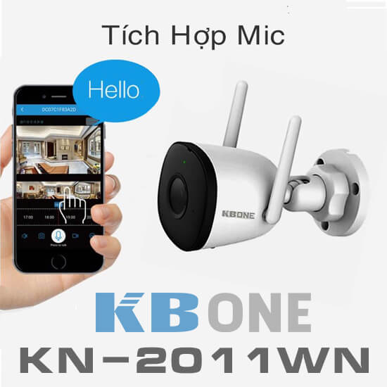 KBVISION KBONE KN-2011WN tích hợp MIC