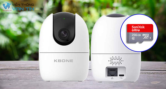Kbone KN-H21PW tích hợp thẻ nhớ dung lựng lớn tới 256GB