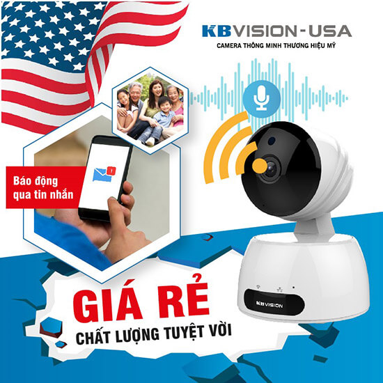 Camera KBWIN KW-H2 báo động thông minh