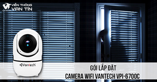 Trọn Gói Lắp Đặt Camera Wifi Vantech VPI-6700C