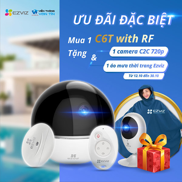 Ezviz Ưu Đãi Đặc Biệt - Mua 1 Tặng Nhiều Quà Giá Trị