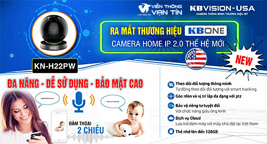 Camera Wifi Kbone KN-H22PW Full HD1080P Giá Rẻ