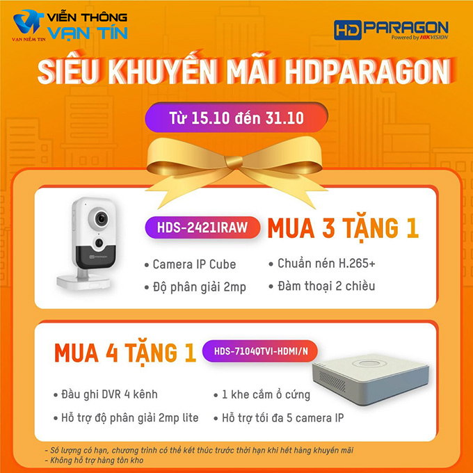 Siêu Khuyến Mãi Ngày Vàng Cùng HDPARAGON