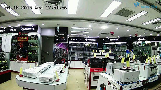 Hình ảnh quan sát Camera Hikvision SH-IVB21UF-IW