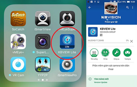 Hướng Dẫn Tải Cài Đặt Phần Mềm Kbview Lite Xem Camera Trên Điện Thoại
