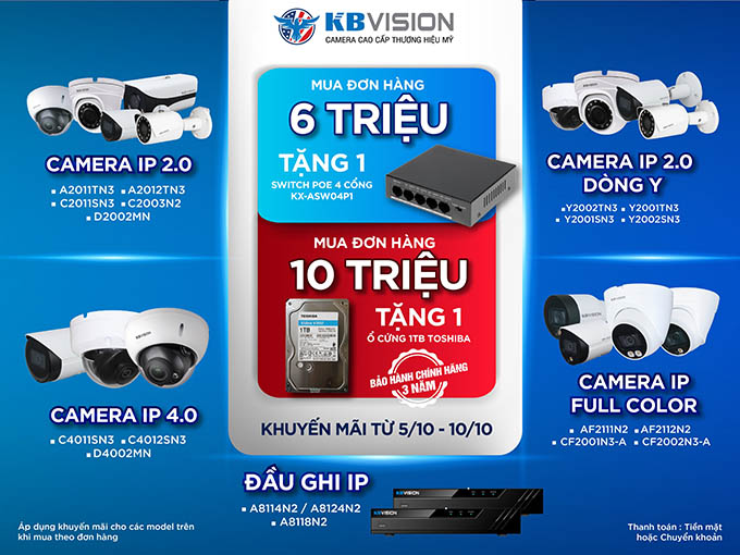 Chỉ Trong 5 Ngày Khuyến Mãi Giác Cực SỐC Cùng KBVISION