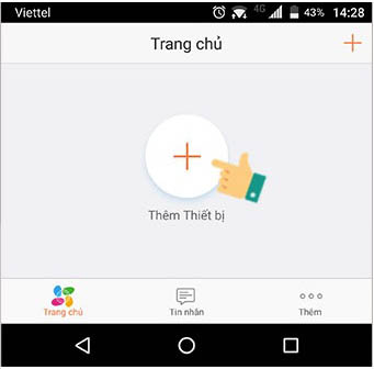 Cài đặt xem camera EZVIZ trên điện thoại Bước 6