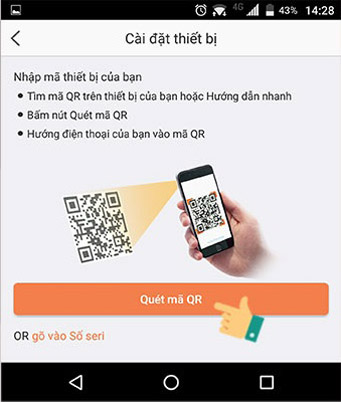 Cài đặt xem camera EZVIZ trên điện thoại Bước 7
