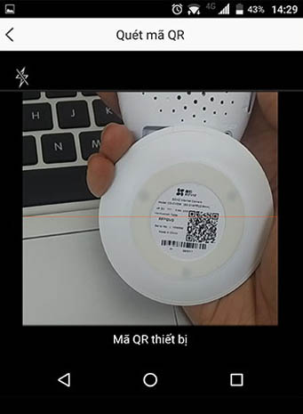 Cài đặt xem camera EZVIZ trên điện thoại Bước 8