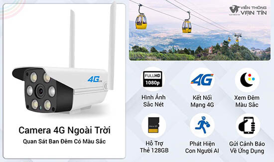 Camera 4G Ngoài Trời SmartZ IS10 Công Nghệ Hiện Đại