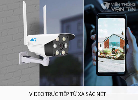 Camera 4G SmartZ IS10 Xem Trực Tiếp Video Từ Xa Sắc Nét