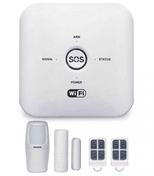 Bộ Báo Động Chống Trộm WIFI/Sim GSM SmartZ GW03