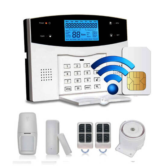 Bộ Thiết Bị Chống Trộm Dùng SIM/WIFI /PTSN SmartZ GP05W